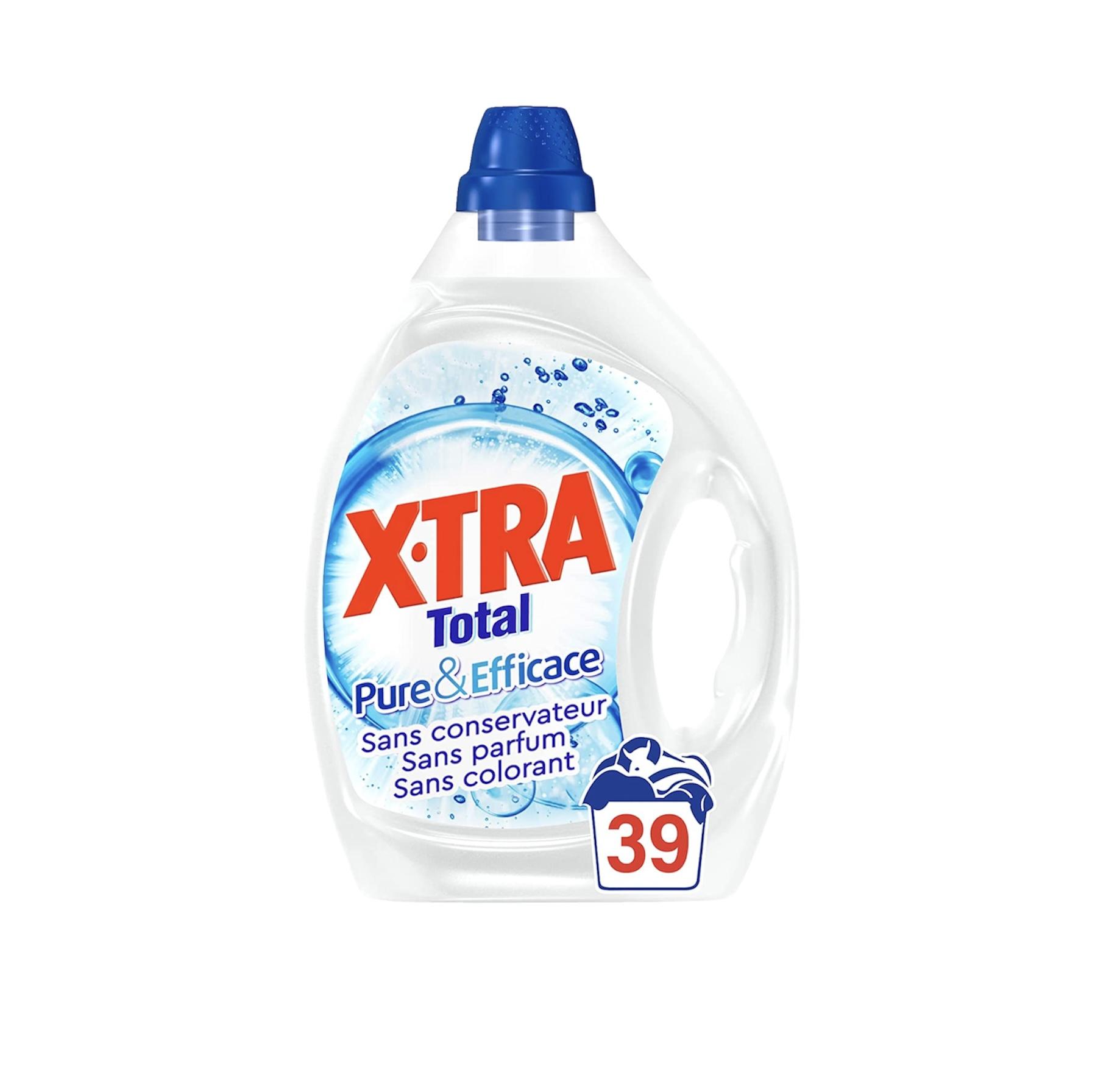 X•TRA Total - Pure & Efficace - 39 lavages - 2.2L