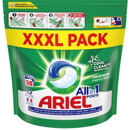 ARIEL Allin1 Pods Lessive en capsules Original - 31 lavages - La Poste