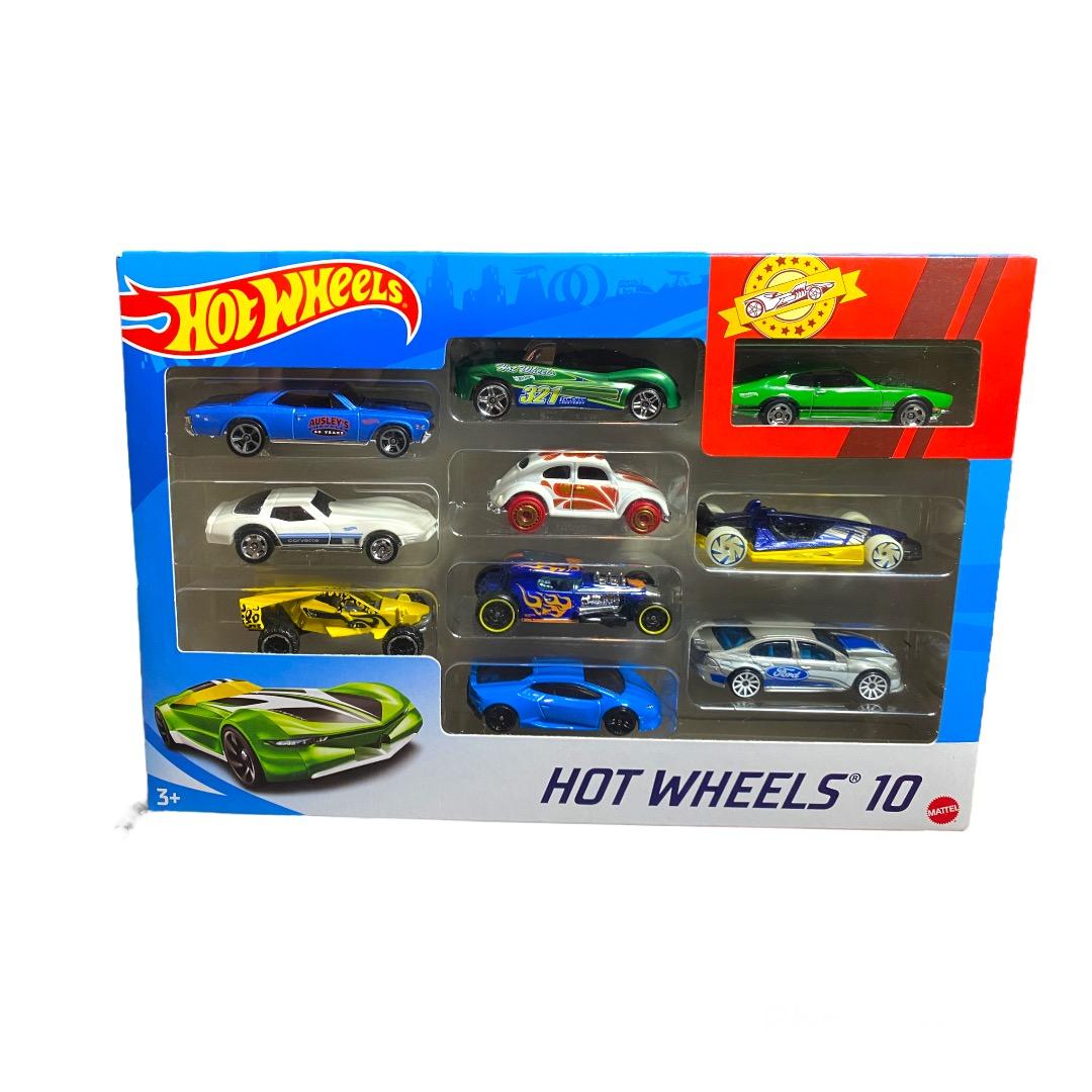 Hot Wheels - 10 véhicules miniatures