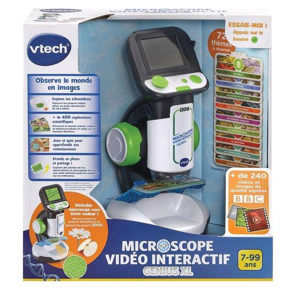 VTECH - GENIUS XL - Microscope vidéo interactif