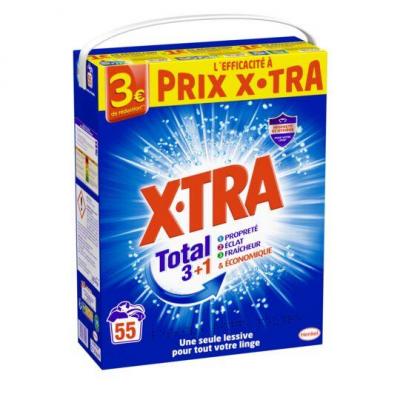 X•TRA Total Pure et Efficace – 39 Lavages (1.95L) – Lessive Liquide – Sans  conservateurs, sans parfum ni colorant : : Epicerie