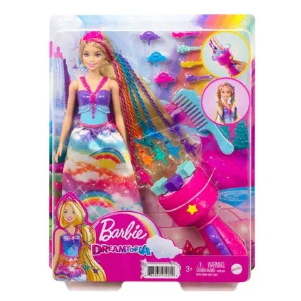 Barbie - Poupée - Coiffure Ultra Pailletée