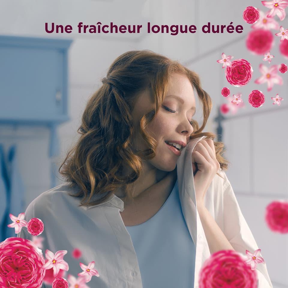 DASH Dash & Lenor Lessive en capsules la collection coup de foudre X40 40  capsules pas cher 