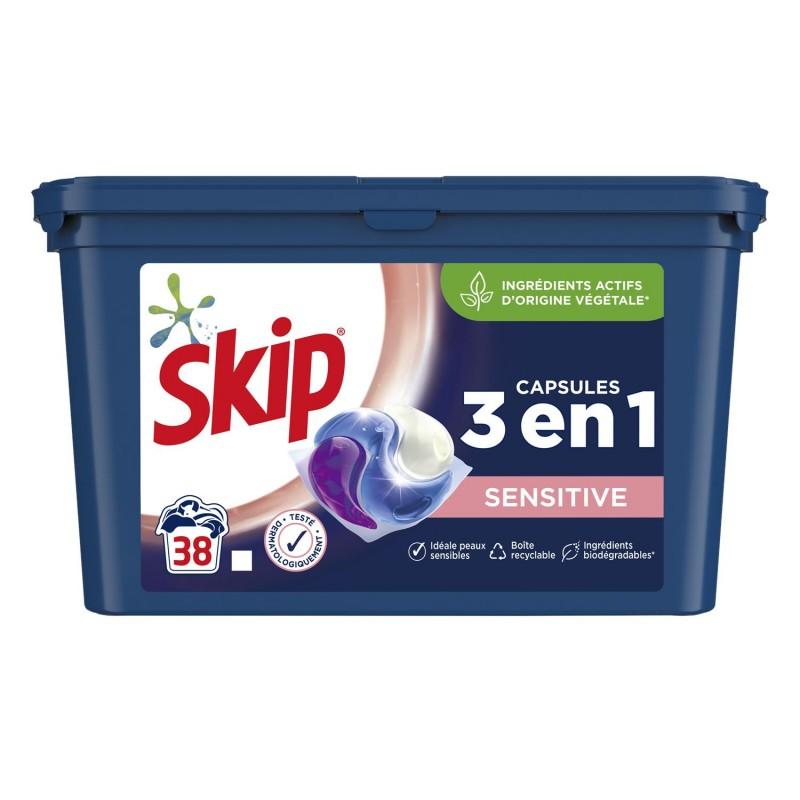 Skip Capsules 3 en 1 Ultimate Sensitive - 38 capsules