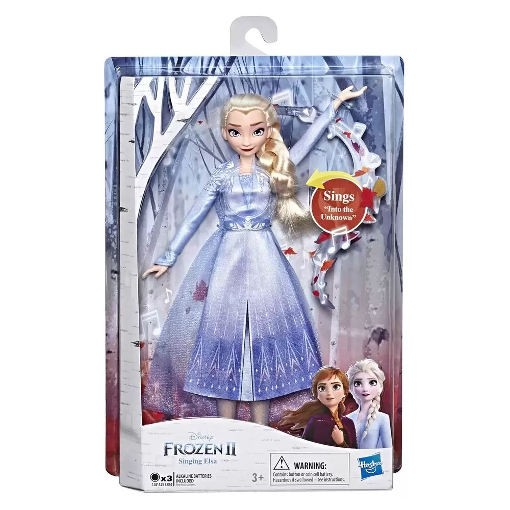 Poupée Disney Frozen La Reine des Neiges 2 Elsa chantante en tenue