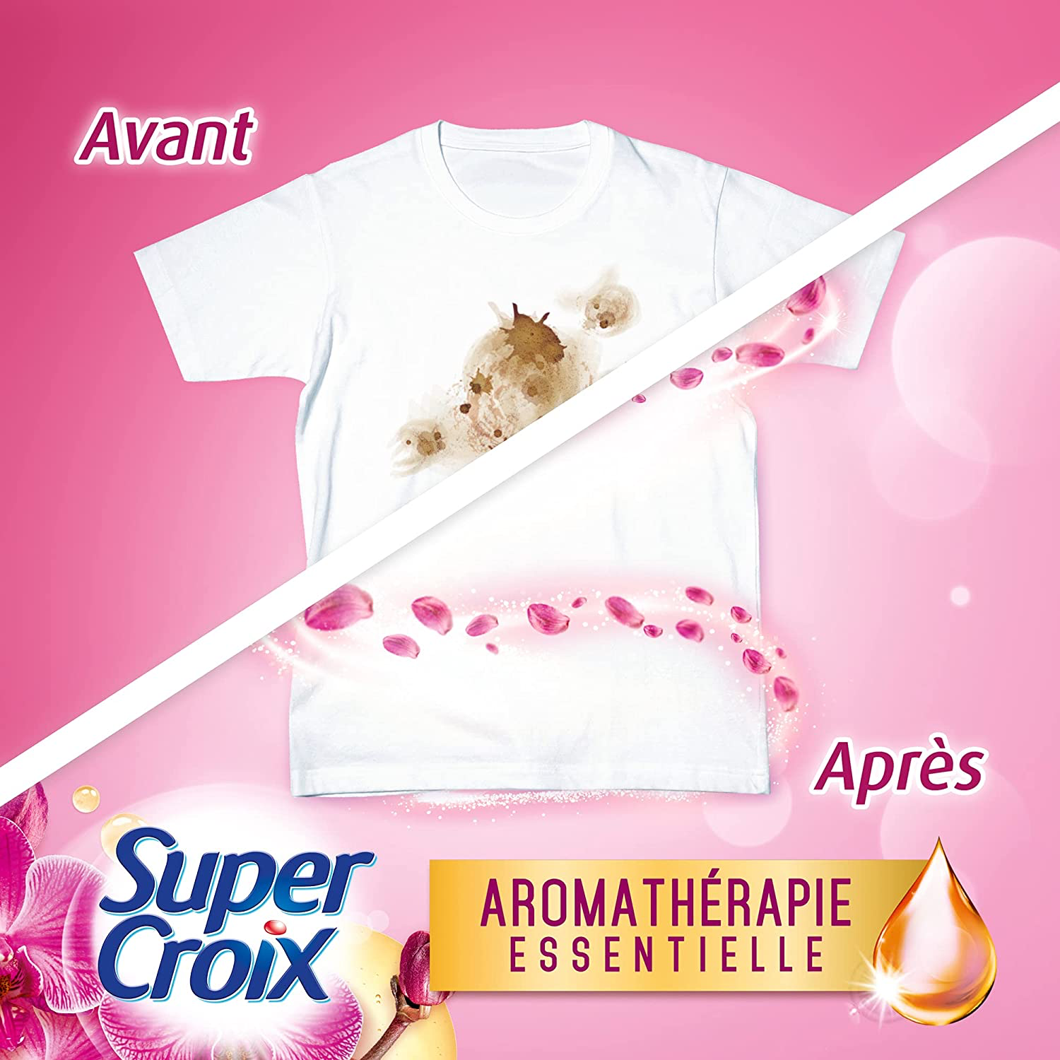 Lessive capsule Super Croix Maroc Fleur D'Oranger & Lait D'Amande