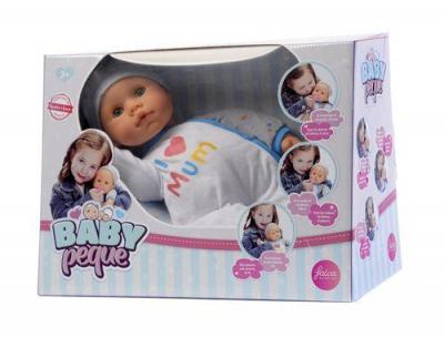 Falca poupee interactive pour bebe 38 cm i love mum white 1