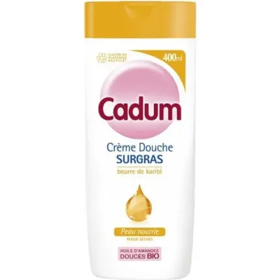 Gel douche cadum creme douche surgras beurre de ka