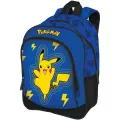 Sac a dos cartable bleu pokemon pikachu 35 cm