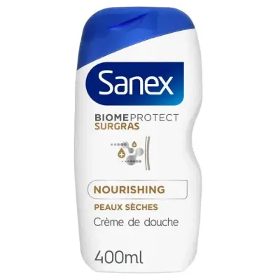 Sanex creme de douche biome protection surgras