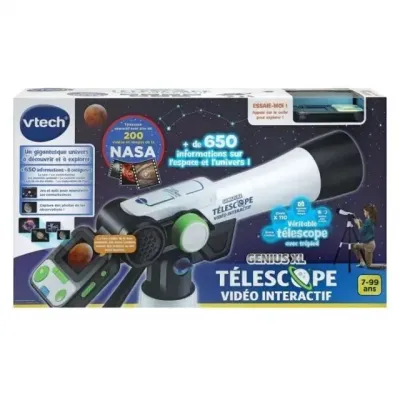 Vtech genius xl telescope video interactif